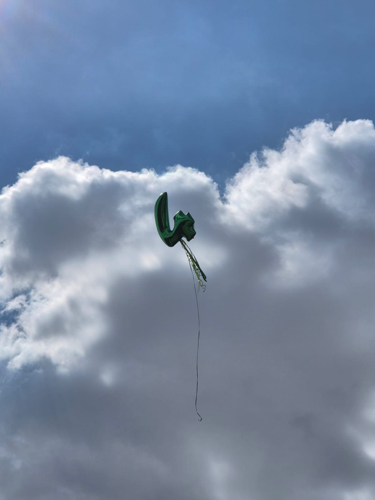 Da fliegt eine grüne 4!