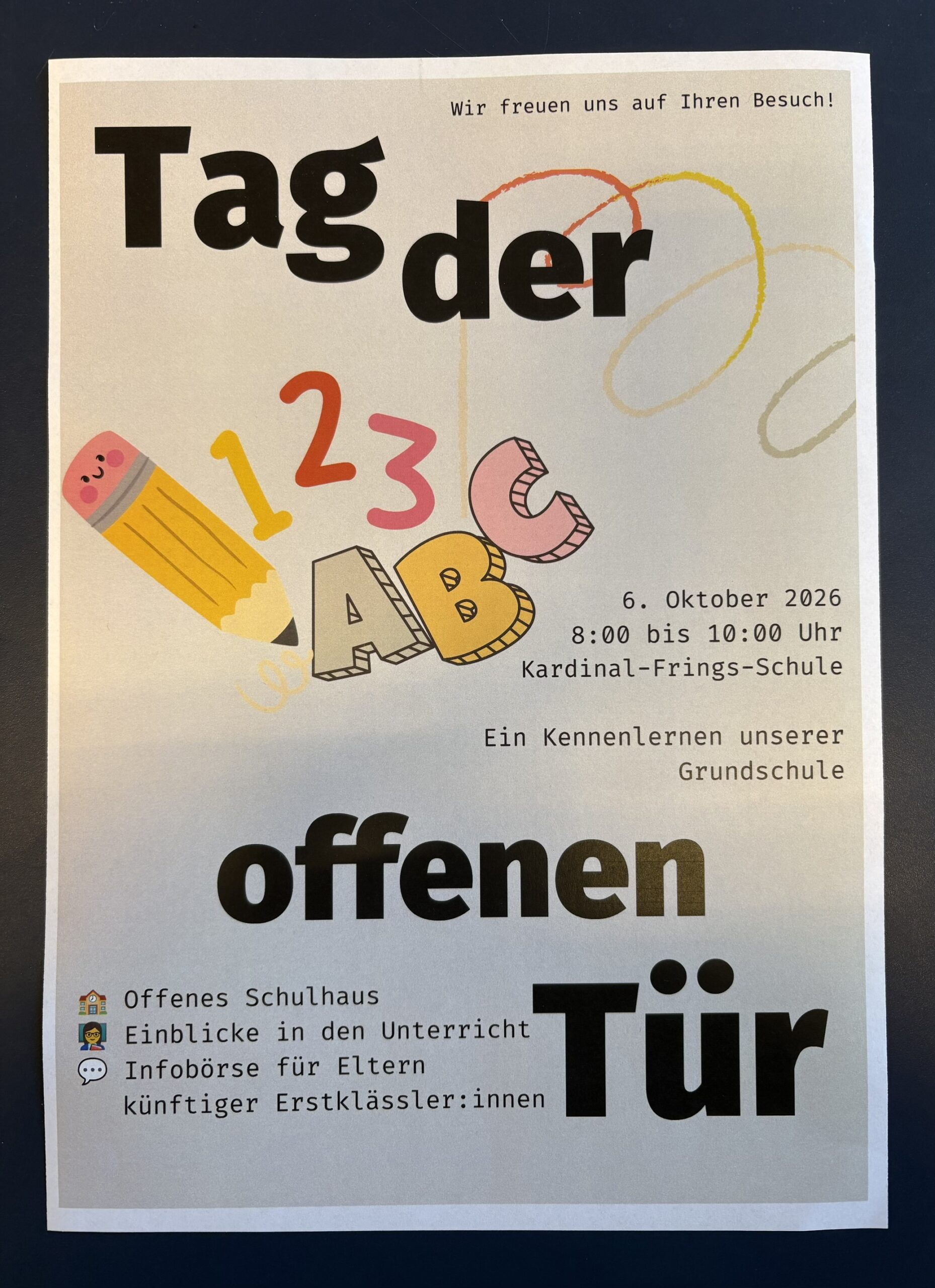 Tag der offenen Tür mit Infobörse am 06.10.2026